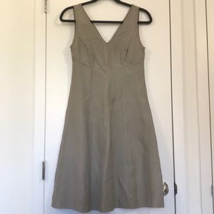 Silk linen Club Monaco dress in size 0